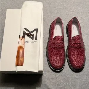 Marc Nolan | Shoes | Nib Marc Nolan Callum Leather Grape  display picture 3